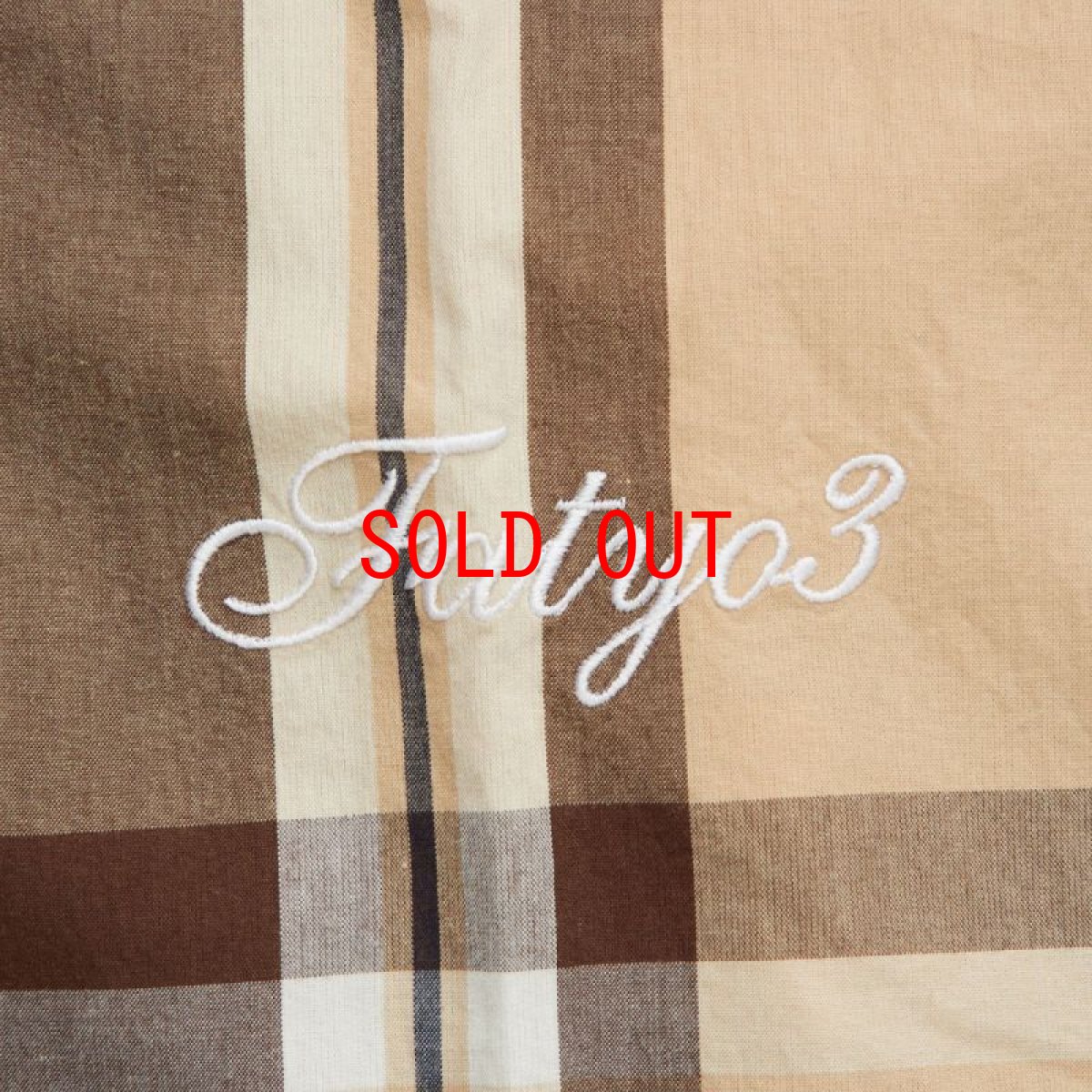 画像5: Dekachek L/S Shirt 長袖 ボタンダウン チェック シャツ Beige (5)