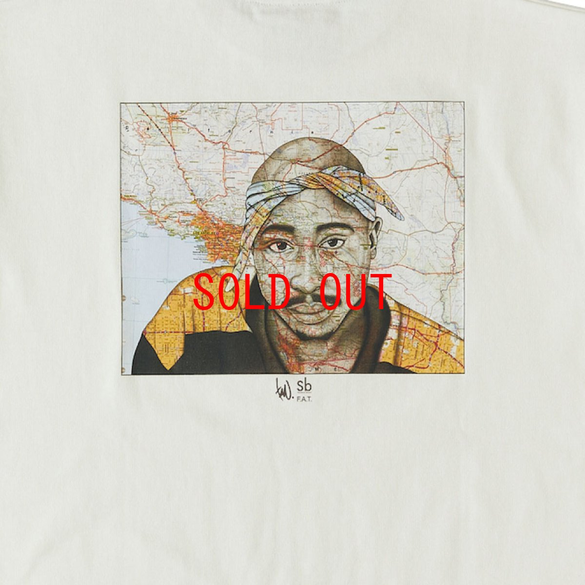 画像7: TAVU "2PAC" S/S Tee White 半袖 2パック Tシャツ (7)