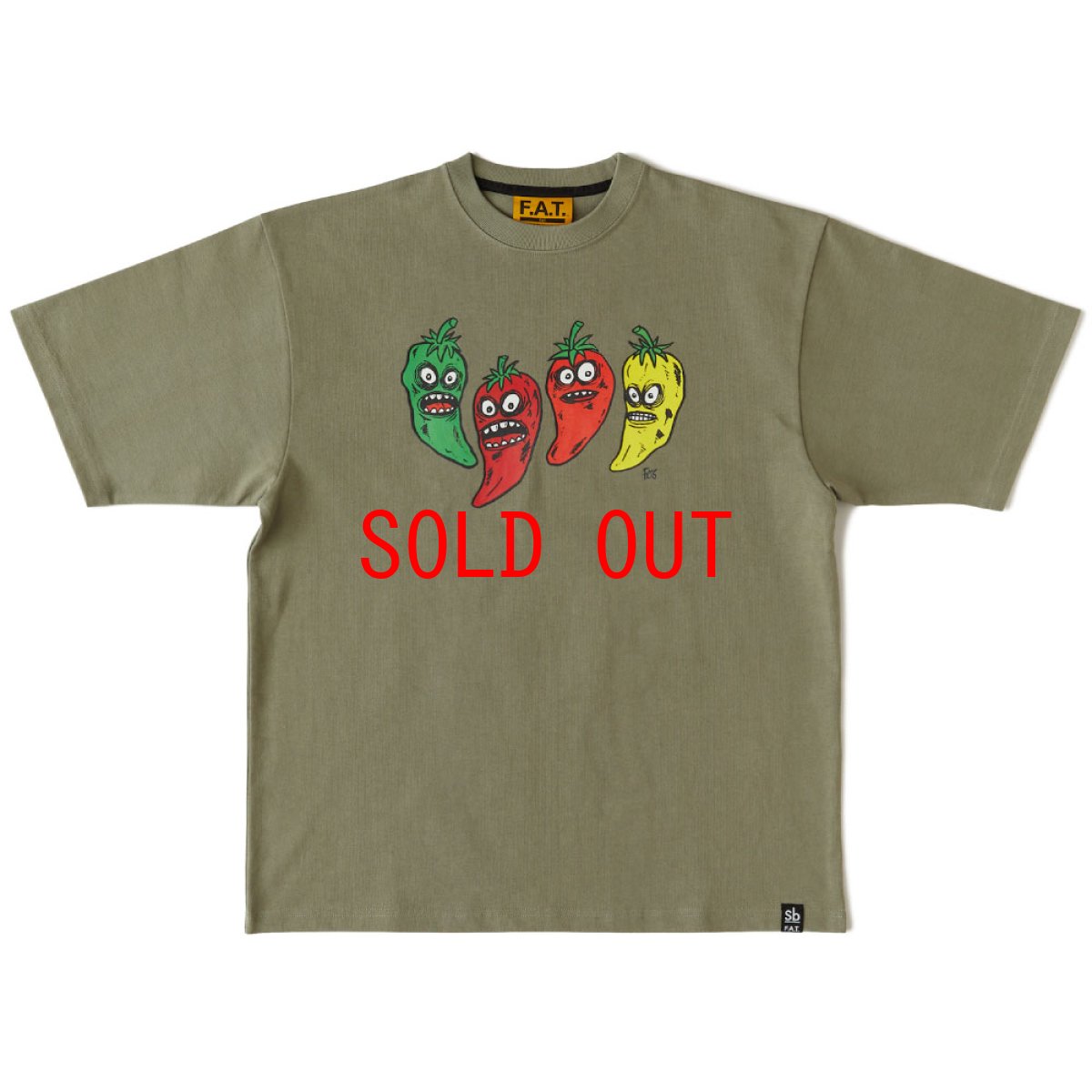 画像2: Fos "Peppers" S/S Tee 半袖 Tシャツ (2)