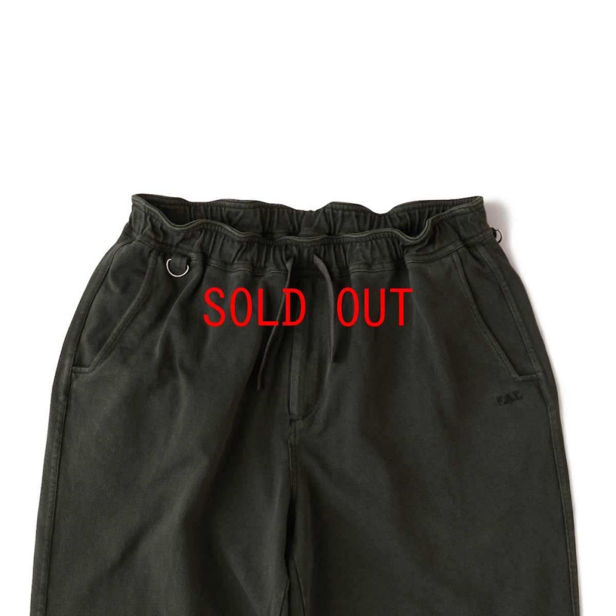 画像8: Figez Relax Easy Pants Olive リラックス イージー パンツ (8)