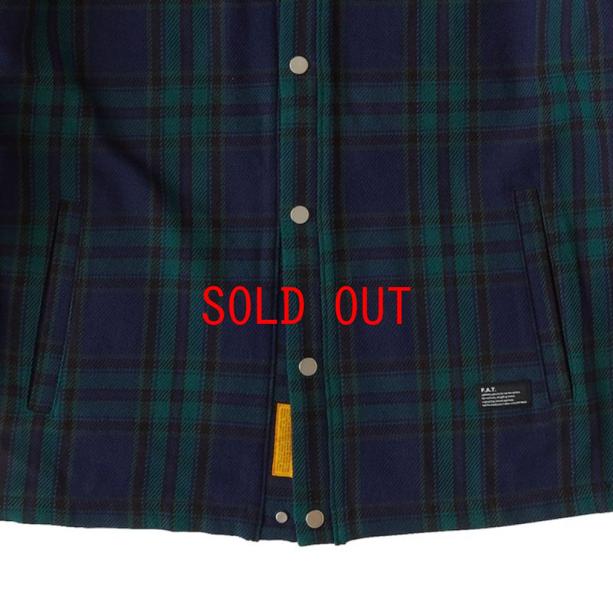 画像4: Flannogan Fannel Check Cardigan タータン チェック スナップ カーディガン (4)