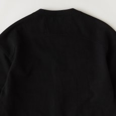 画像7: WAFFGAN Solid Waffle Cardigan Black ソリッド ワッフル スナップ カーディガン (7)