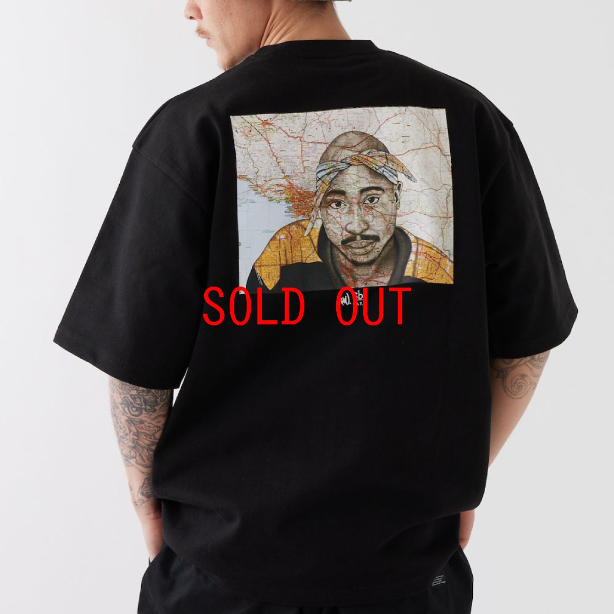 画像1: TAVU "2PAC" S/S Tee 半袖 2パック Tシャツ (1)