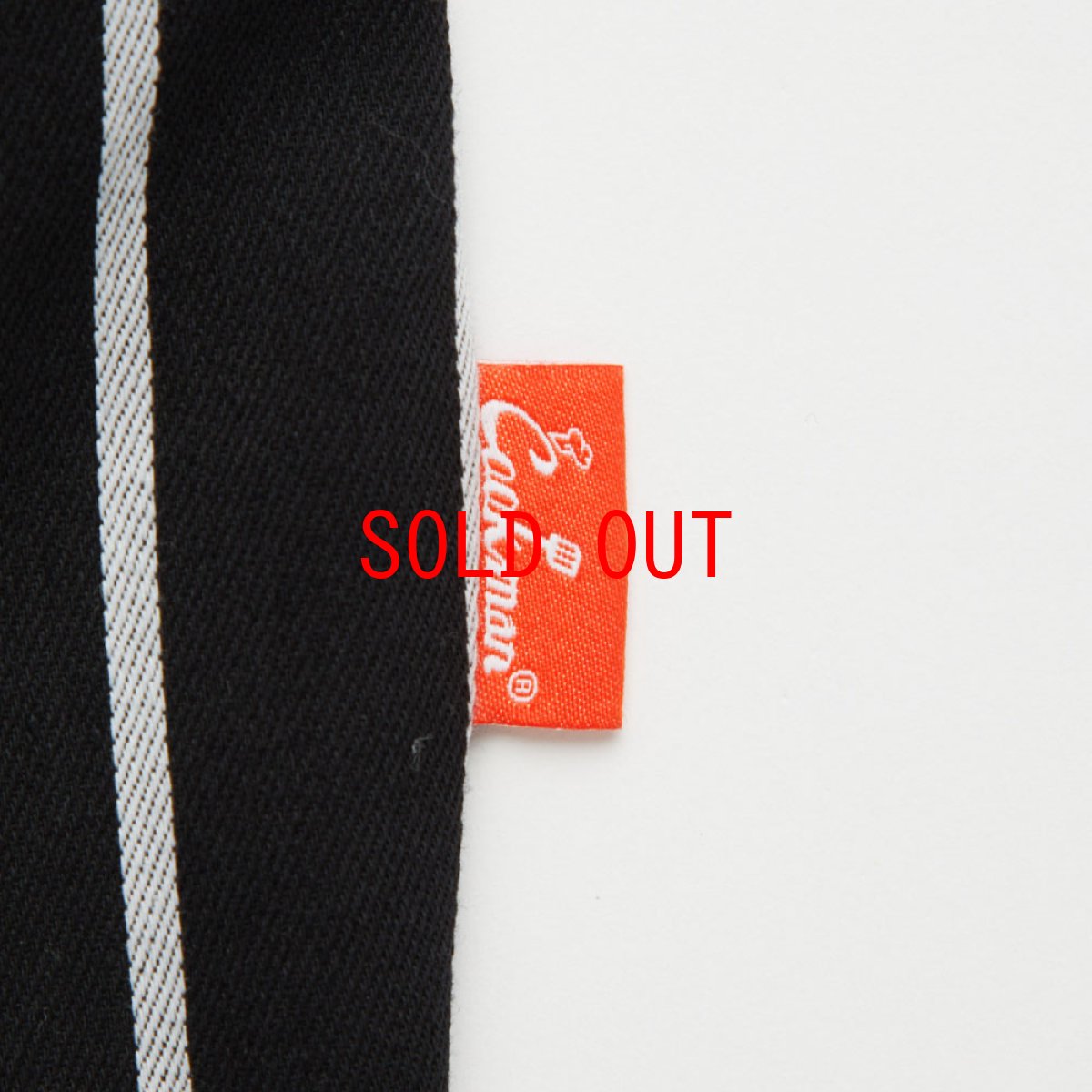 画像6: × Cookman Chefripe Relax Easy Pants Black × クックマン リラックス ストライプ イージー パンツ (6)