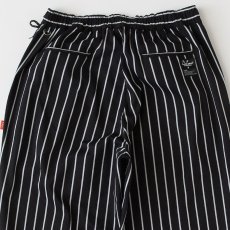 画像7: × Cookman Chefripe Relax Easy Pants Black × クックマン リラックス ストライプ イージー パンツ (7)