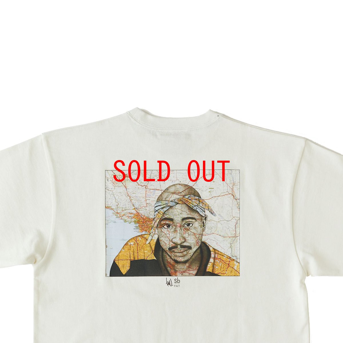 画像9: TAVU "2PAC" S/S Tee White 半袖 2パック Tシャツ (9)