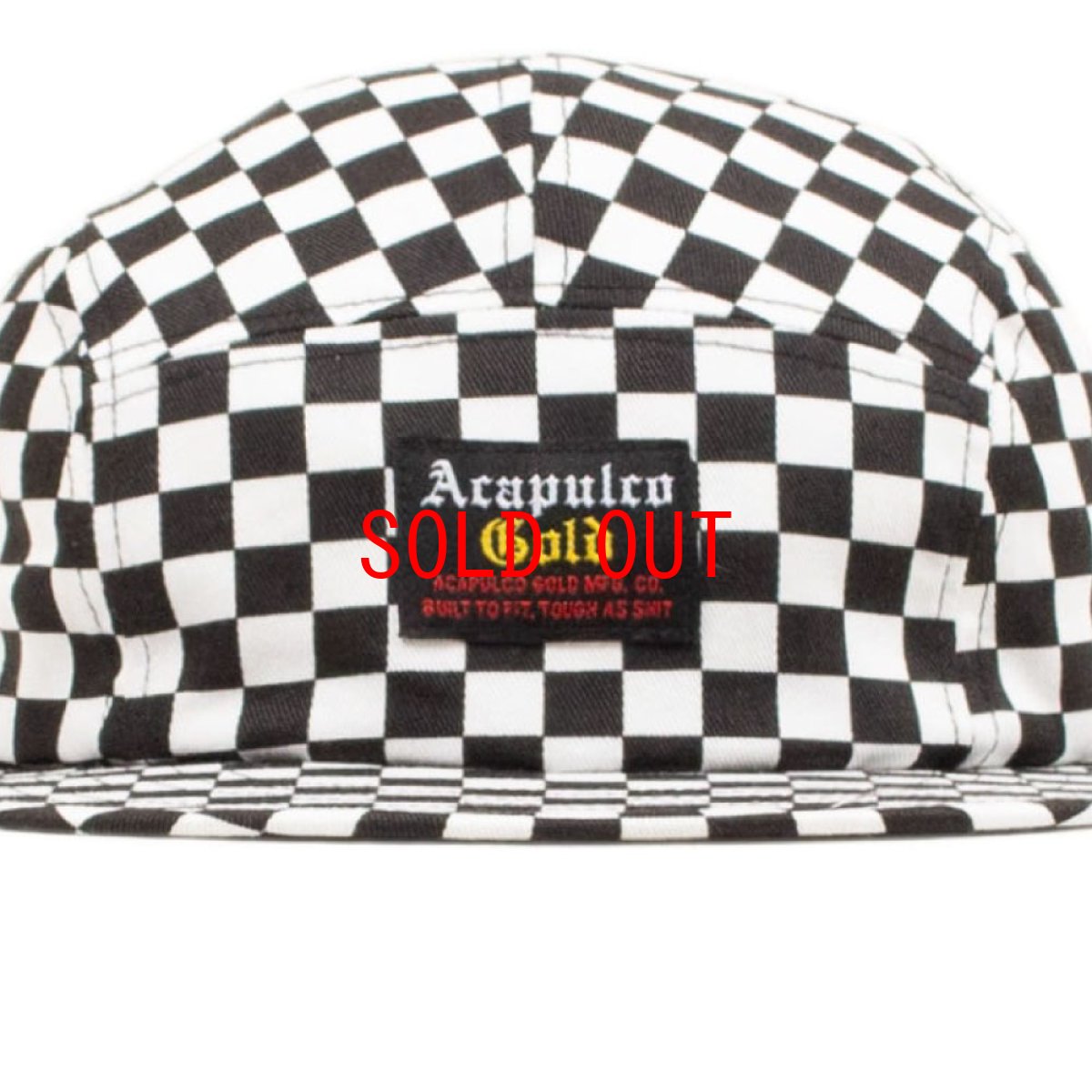 画像4: Checkerboard Camp Cap チェッカーボード キャンプ キャップ 帽子 (4)