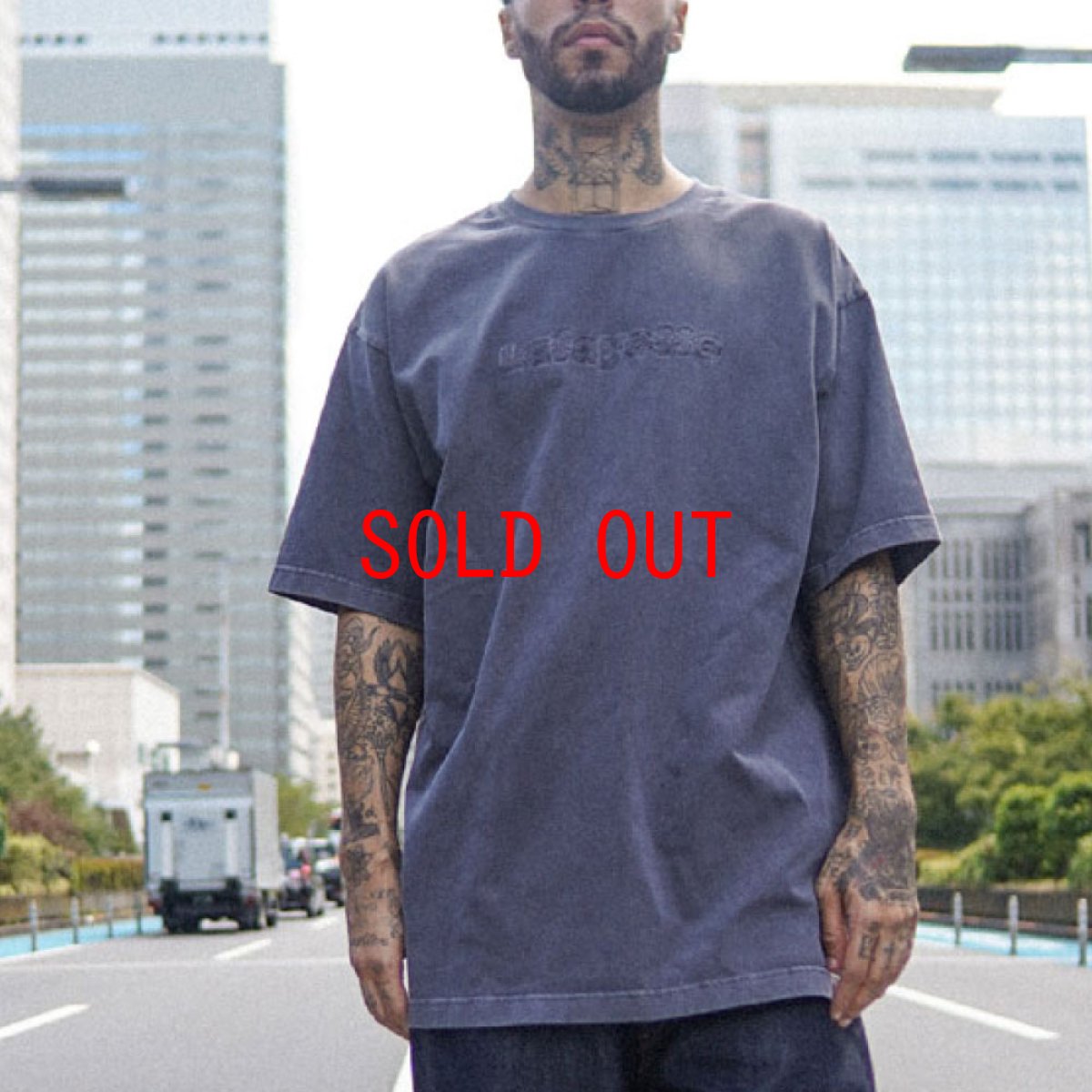 画像3: Pigment Dyed Logo S/S Tee ピグメントダイ ロゴ 半袖 Tシャツ (3)