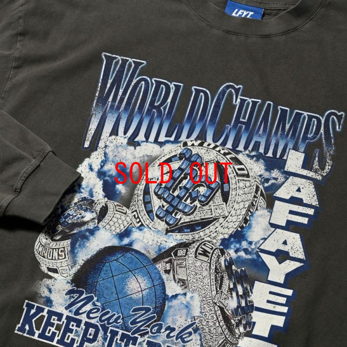 画像4: World Champs L/S Tee Type6 Vintage Edition ワールド チャンプ ビンテージ 長袖 Tシャツ (4)