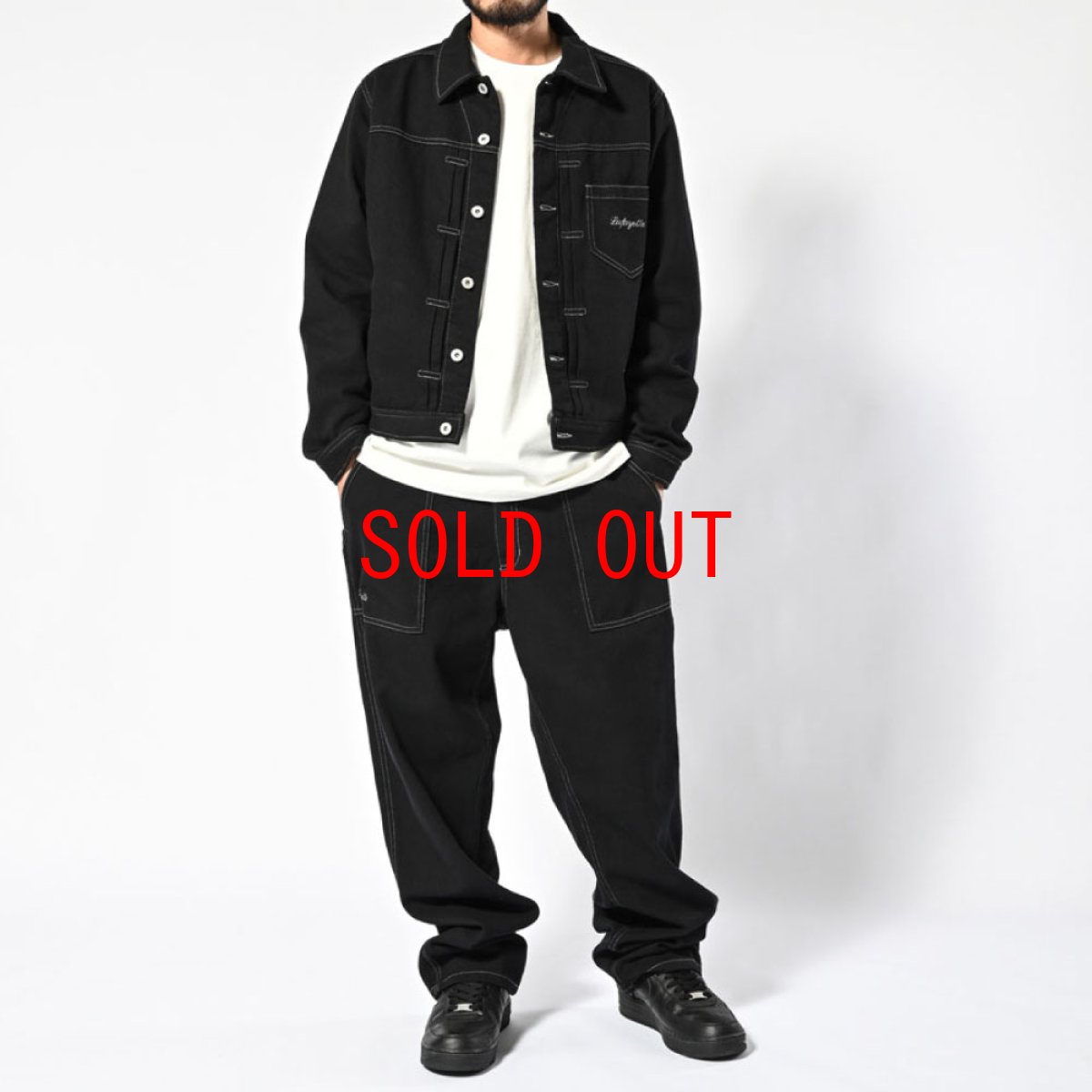 画像10: Cotton Twill Trucker Jacket Gジャン ワーク ジャケット (10)