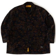 画像2: MEGARDEN Corduroy Shirts ボタニカル 太畝 コーデュロイ 長袖 シャツ (2)