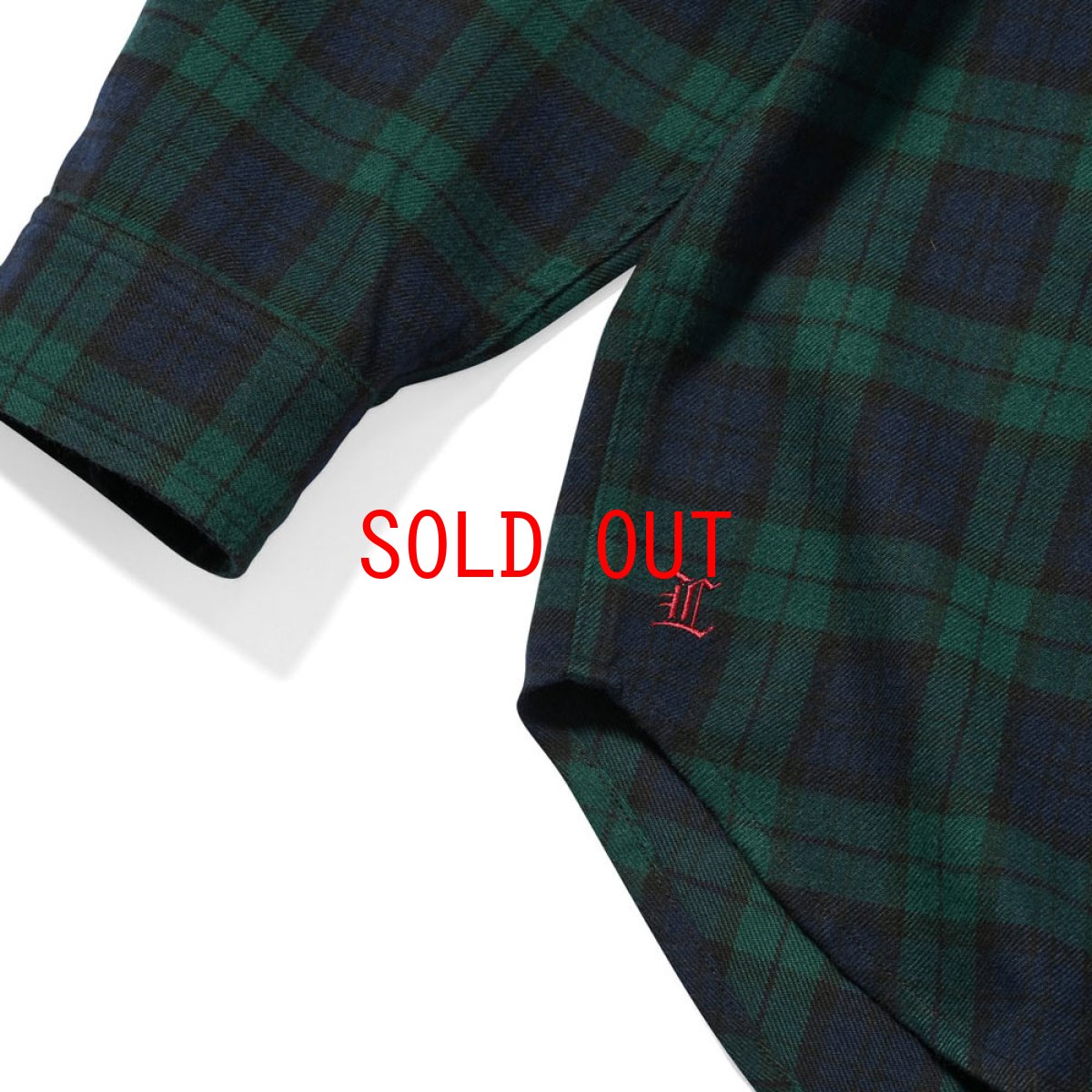 画像6: Cotton Check L/S Big Shirt Blackwatch チェック ブラックウォッチ 長袖 シャツ   (6)
