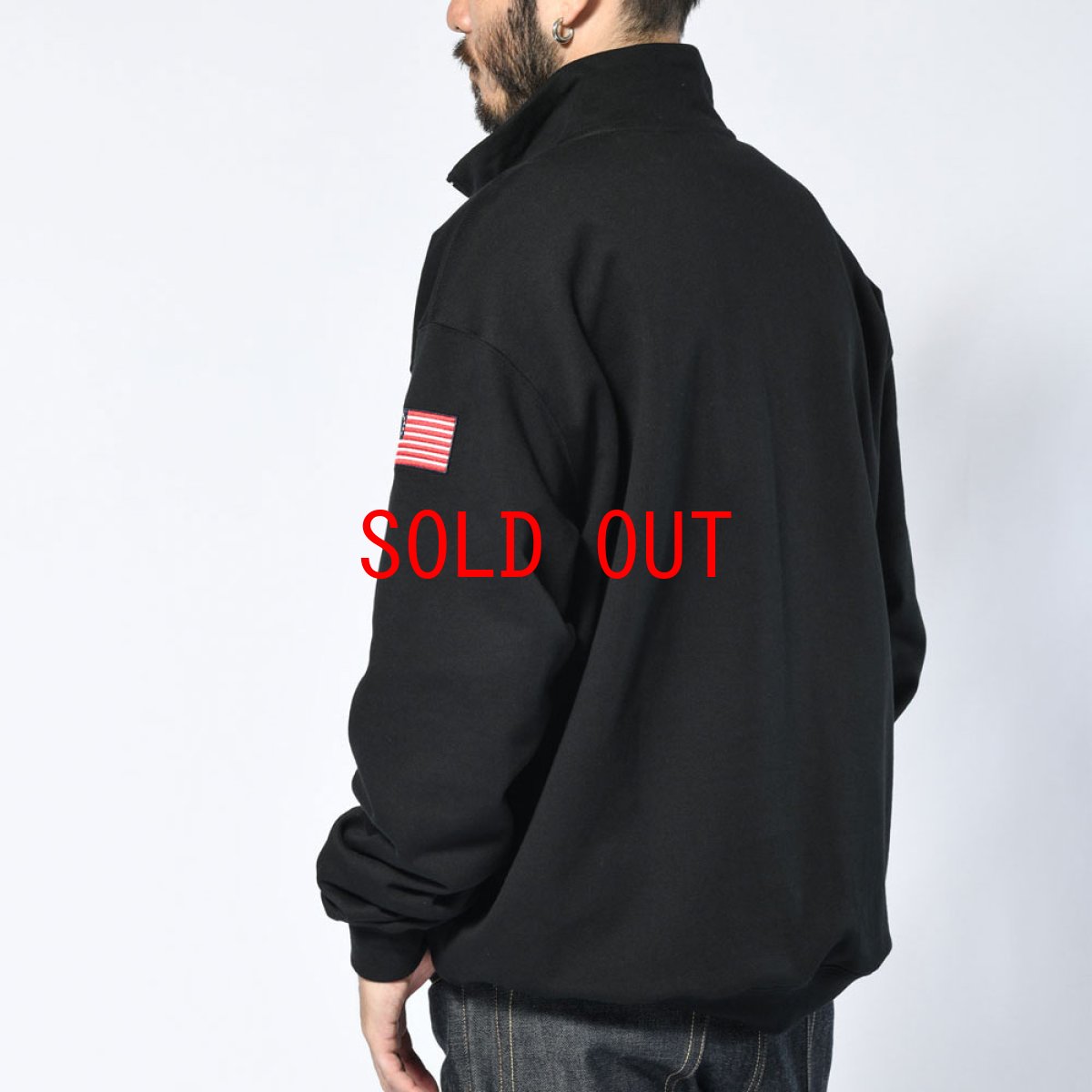 画像4: Arch Logo Half Zip Sweat アーチ ロゴ ハーフジップ スウェット (4)