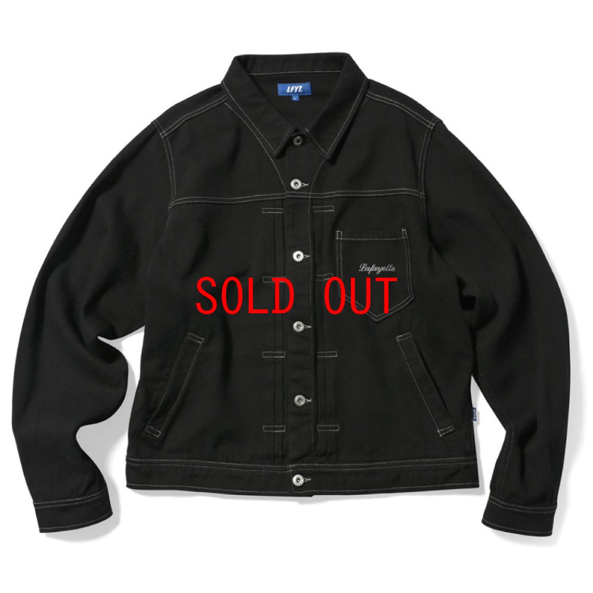 画像1: Cotton Twill Trucker Jacket Gジャン ワーク ジャケット (1)