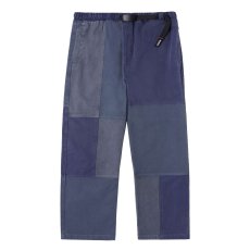 画像2: Washed Canvas Patchwork Pants Navy ウォッシュ キャンバス パッチワーク パンツ (2)