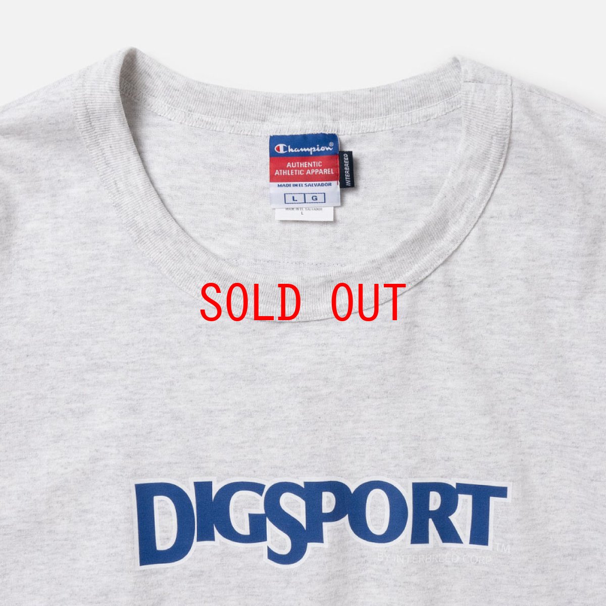 画像6: Digsport Heavy Weight S/S Tee Bag ロゴ ヘビーウェイト 半袖 Tシャツ (6)