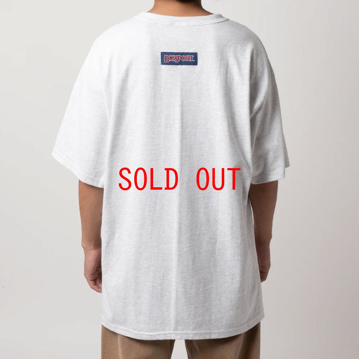 画像5: Digsport Heavy Weight S/S Tee Bag ロゴ ヘビーウェイト 半袖 Tシャツ (5)