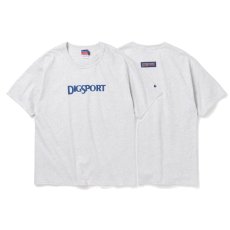 画像1: Digsport Heavy Weight S/S Tee Bag ロゴ ヘビーウェイト 半袖 Tシャツ (1)