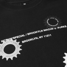 画像3: × BROOKLYN MACHINE WORKS Gangsta Crew Neck Sweatshirt BLK ブルックリンマシンワークス クルーネック スウェット (3)