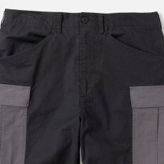 画像9: Switched Combat Cargo Pants Gray 切替 リップストップ カーゴ パンツ (9)