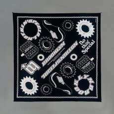 画像2: × BROOKLYN MACHINE WORKS Reflective Bandana ブルックリンマシンワークス リフレクティヴ バンダナ (2)