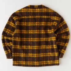 画像3: SHAGYGAN Mohair check Snap Cardigan モヘア チェック スナップ カーディガン (3)