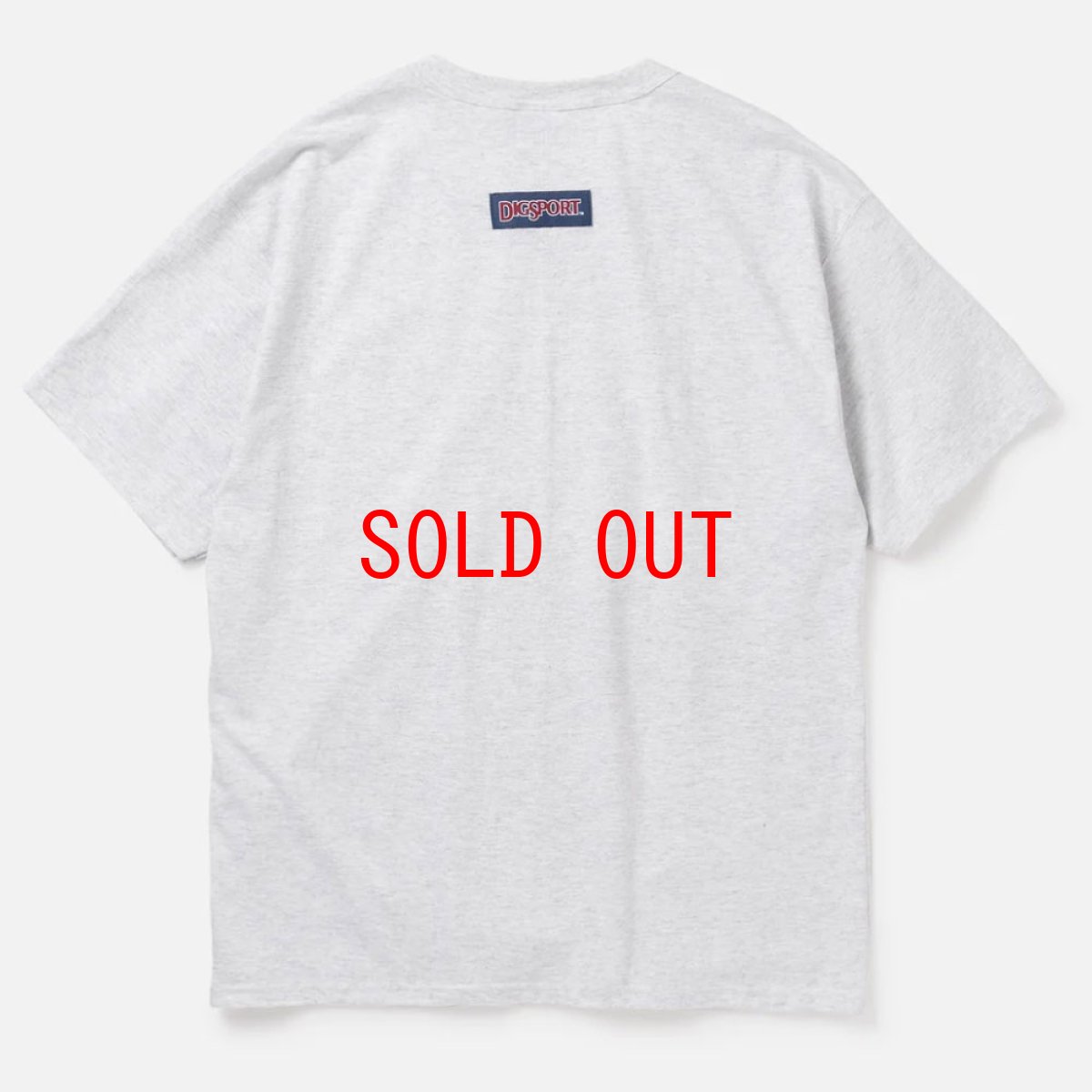 画像3: Digsport Heavy Weight S/S Tee Bag ロゴ ヘビーウェイト 半袖 Tシャツ (3)