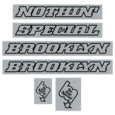 画像1: × BROOKLYN MACHINE WORKS Reflective Sticker Pack ブルックリンマシンワークス リフレクティヴ ステッカー パック (1)