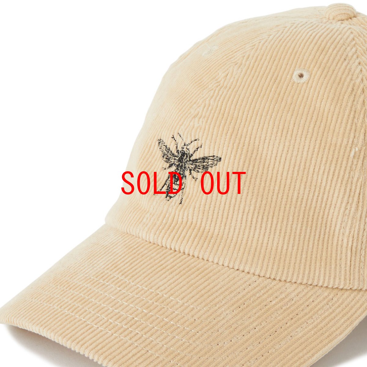 画像7: Anderson Corduroy Bee Panel Cap 6パネル コーデュロイ キャップ 帽子 (7)