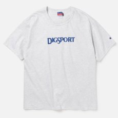 画像2: Digsport Heavy Weight S/S Tee Bag ロゴ ヘビーウェイト 半袖 Tシャツ (2)