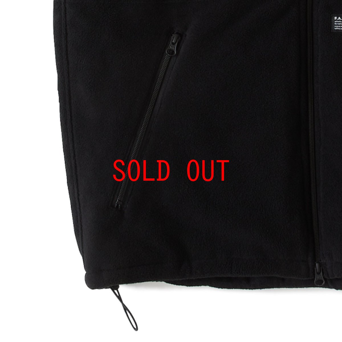 画像6: MICROLINER  Micro Fleece Zip Vest マイクロ フリース ジップ ベスト (6)