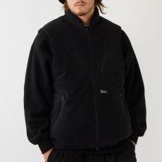 画像5: MICROLINER  Micro Fleece Zip Vest マイクロ フリース ジップ ベスト (5)