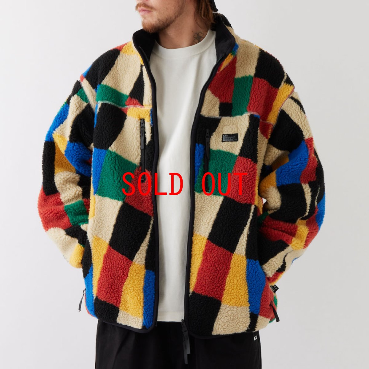 画像4: × Shunsuke Imai × Sb S.I. "TEXTILE"  Micro Fleece Reversible jacket ボア フリース マイクロ フリース リバーシブル ジャケット (4)