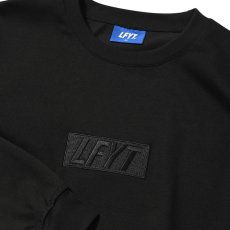 画像2: Tonal Box Logo L/S Tee BK トーナル ボックス ロゴ 長袖 Tシャツ (2)