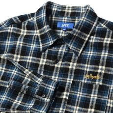 画像5: Script Logo Plaid Flannel L/S Shirts NVY タータン フランネル チェック 長袖 シャツ (5)