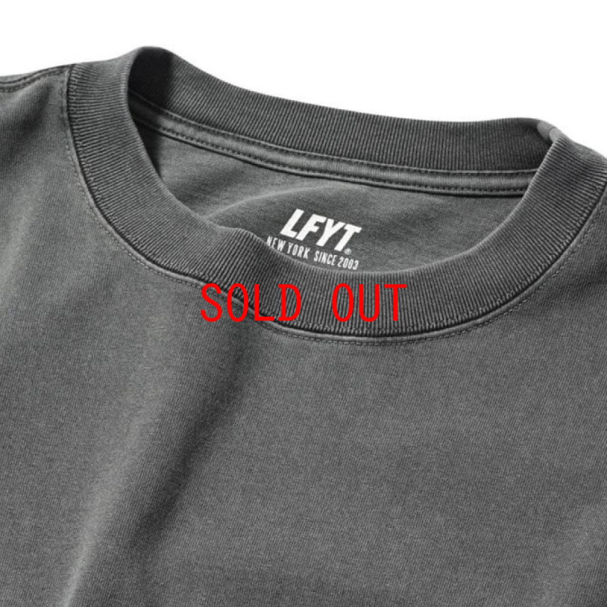 画像4: Worn Out Athletics Logo L/S Tee ビンテージ ウォッシュ カレッジ ロゴ 長袖 Tシャツ (4)