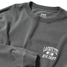 画像4: Worn Out Athletics Logo L/S Tee ビンテージ ウォッシュ カレッジ ロゴ 長袖 Tシャツ (4)