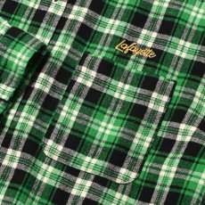 画像4: Script Logo Plaid Flannel L/S Shirts GRN タータン フランネル チェック 長袖 シャツ (4)