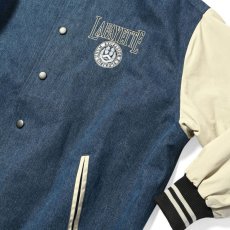 画像10: Coat Of Arms Varsity Jacket Wash Denim スタジアム ジャケット スタジャン (10)