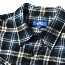 画像3: Script Logo Plaid Flannel L/S Shirts NVY タータン フランネル チェック 長袖 シャツ (3)