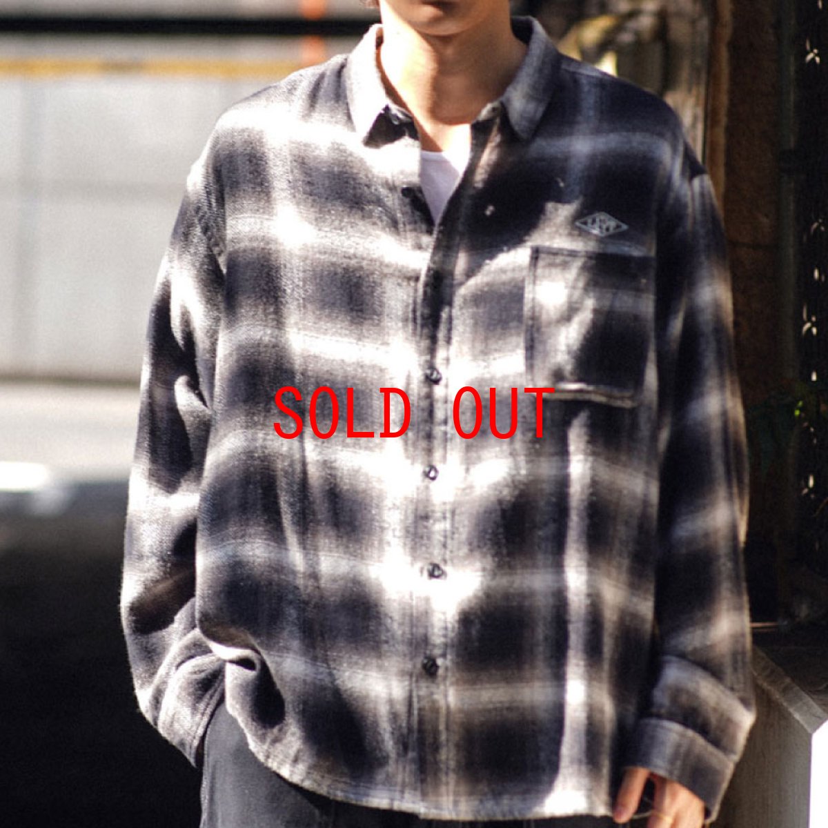 画像4: Classic Ombre Plaid L/S Shirts クラシック オンブレ チェック 長袖 シャツ (4)