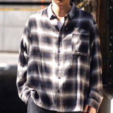 画像4: Classic Ombre Plaid L/S Shirts クラシック オンブレ チェック 長袖 シャツ (4)