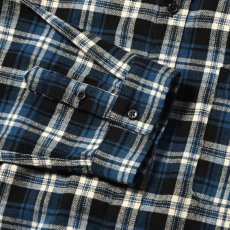 画像6: Script Logo Plaid Flannel L/S Shirts NVY タータン フランネル チェック 長袖 シャツ (6)