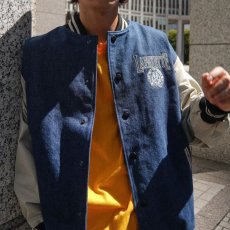 画像4: Coat Of Arms Varsity Jacket Wash Denim スタジアム ジャケット スタジャン (4)