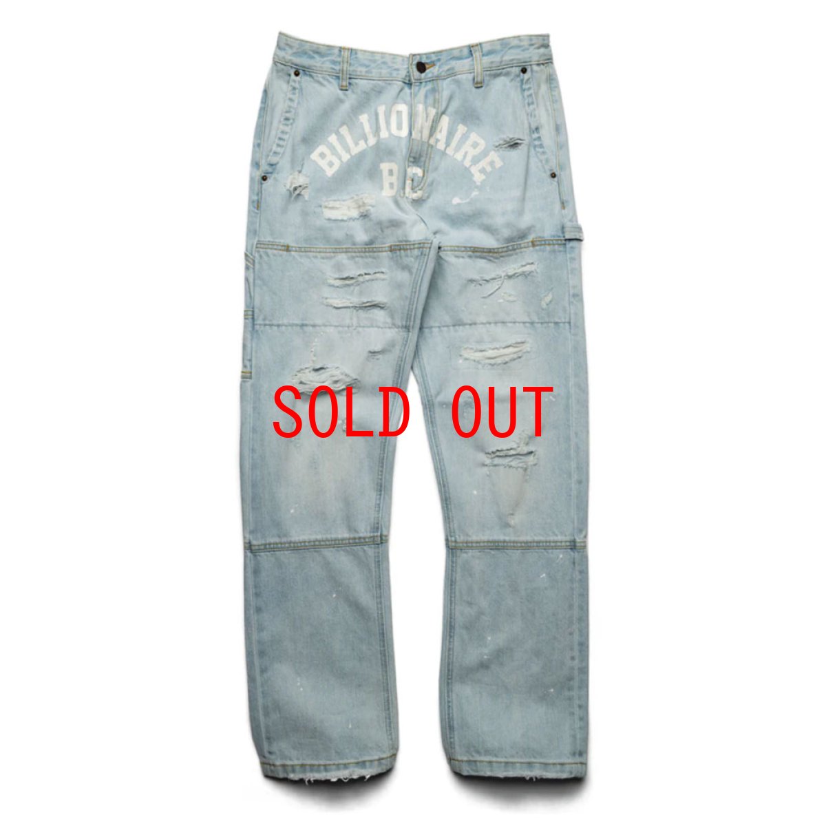 画像12: BB Shibuya Jean Stellar Denim Pants ダブルニー デニム パンツ (12)