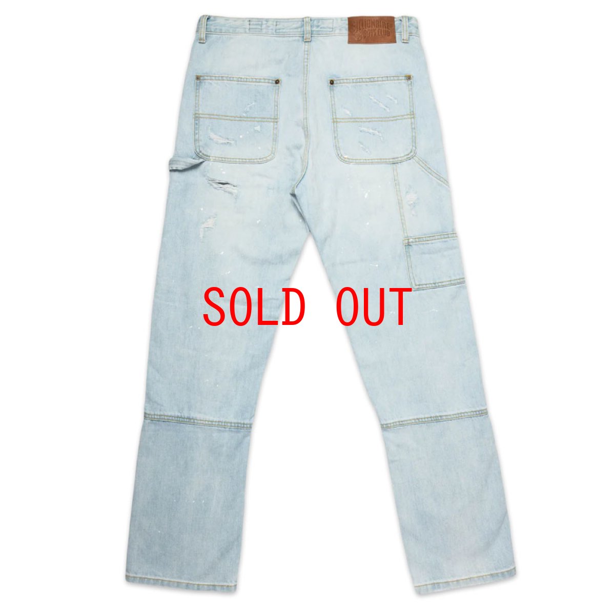 画像3: BB Shibuya Jean Stellar Denim Pants ダブルニー デニム パンツ (3)