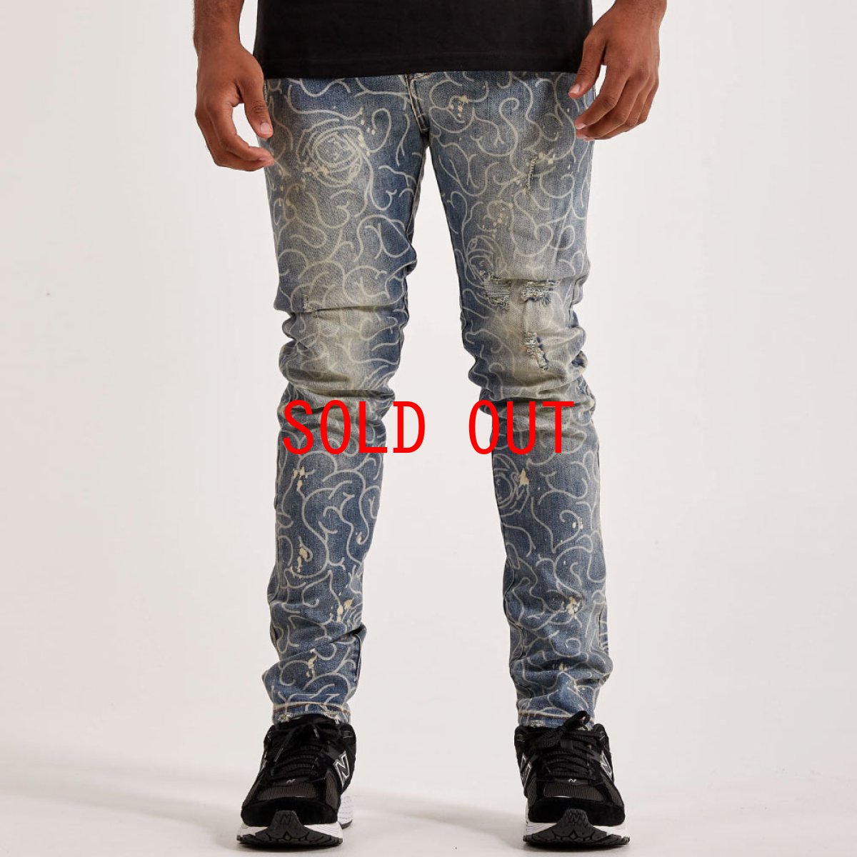 画像4: BB Trek Jean Slim Fit Denim Pants Martian スリム フィット デニム パンツ (4)