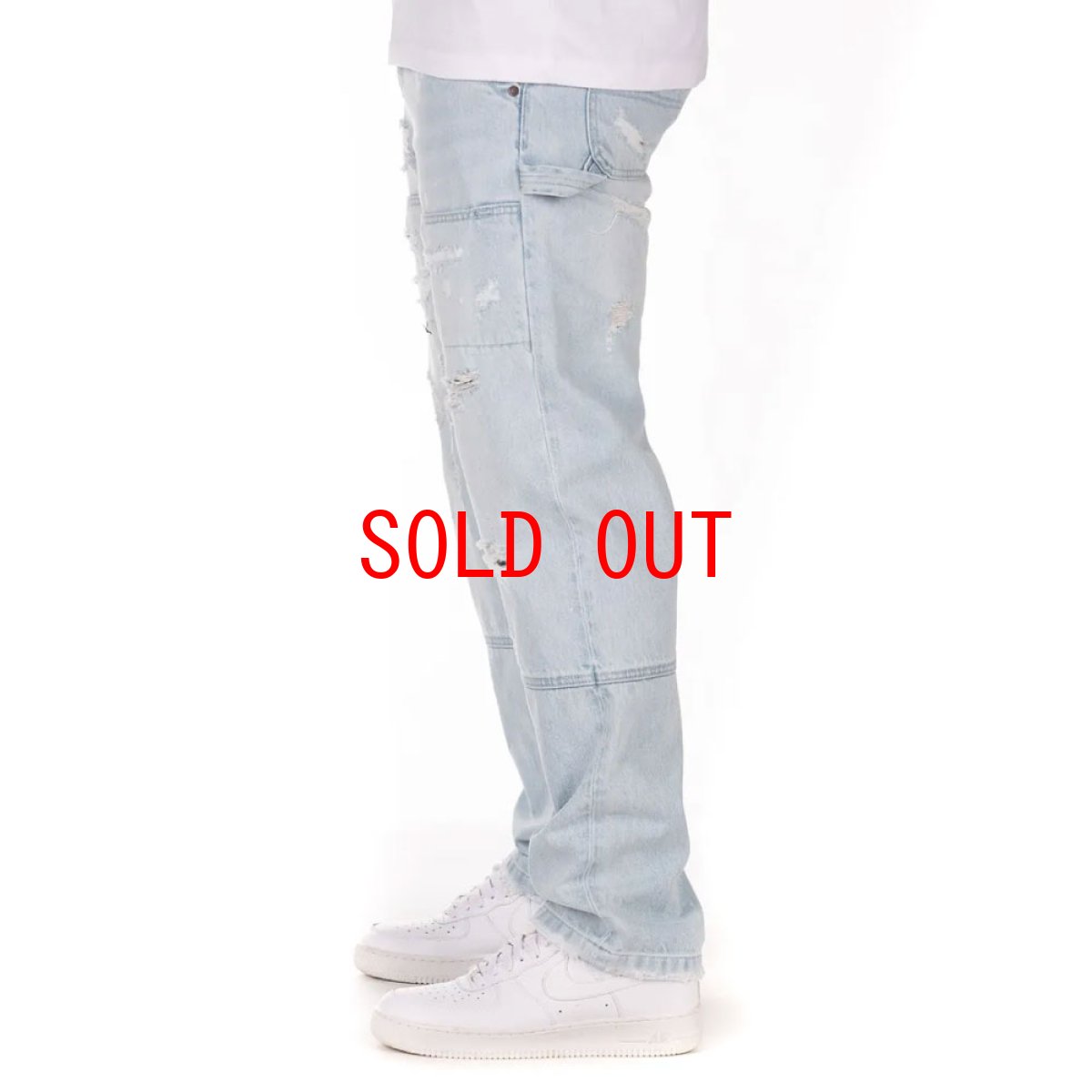 画像11: BB Shibuya Jean Stellar Denim Pants ダブルニー デニム パンツ (11)