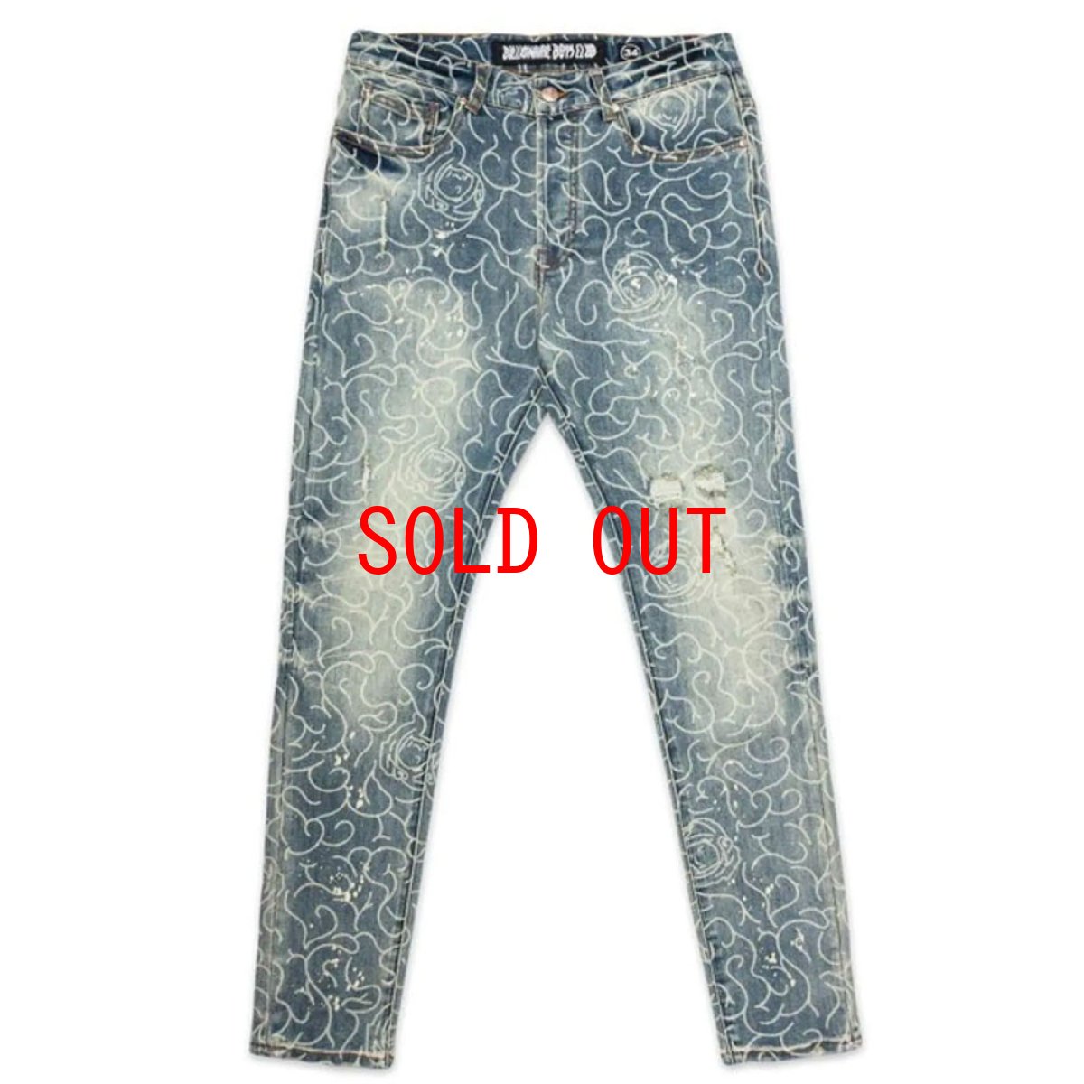 画像2: BB Trek Jean Slim Fit Denim Pants Martian スリム フィット デニム パンツ (2)