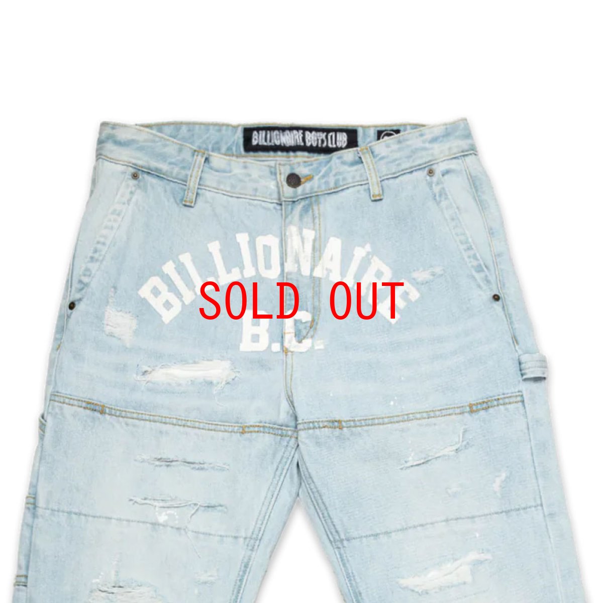 画像9: BB Shibuya Jean Stellar Denim Pants ダブルニー デニム パンツ (9)